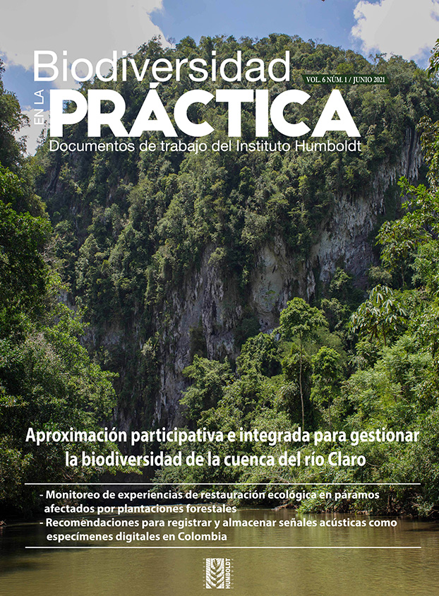 Imagen de la página inicial de la revista